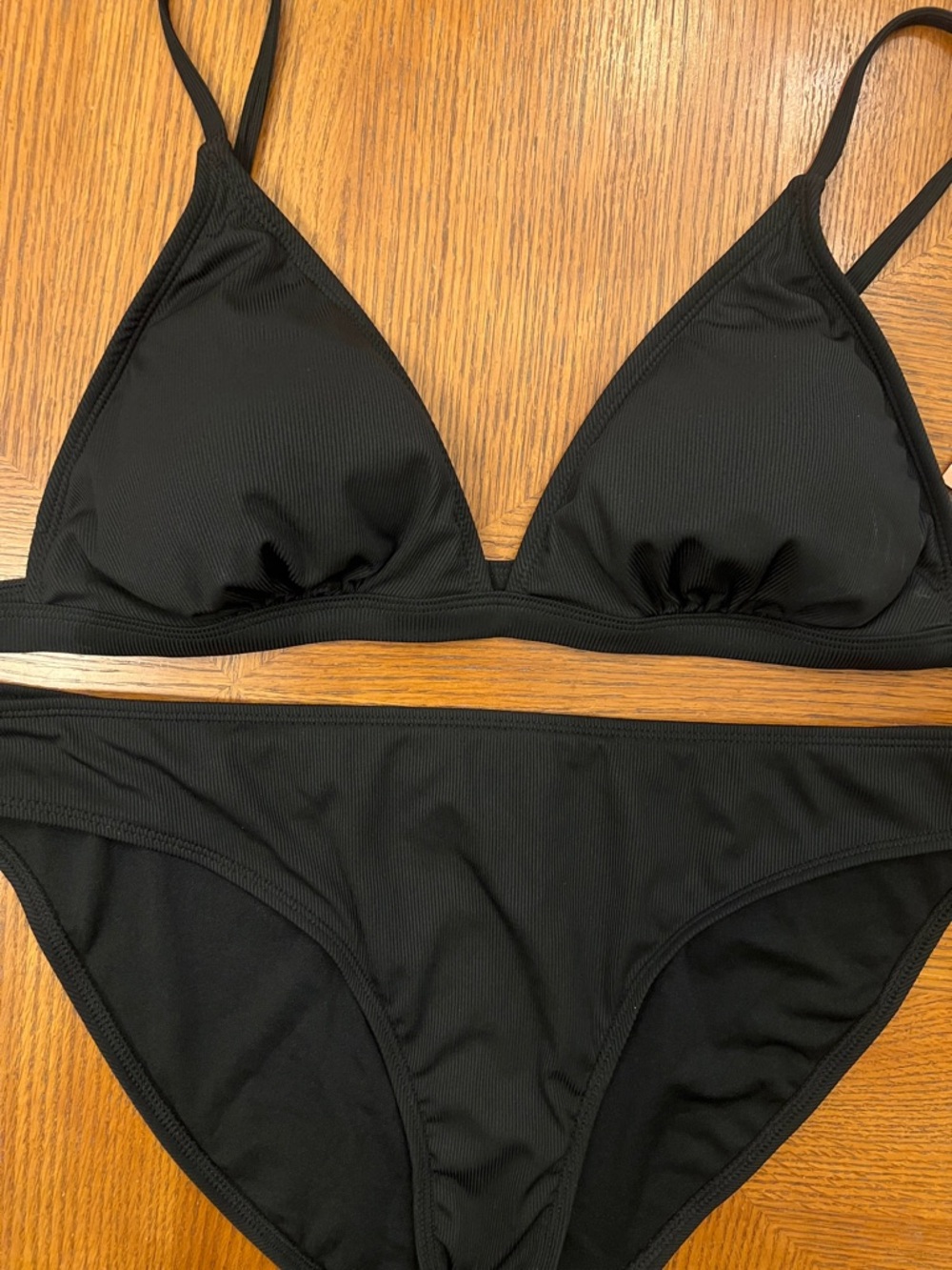 Black Triangle Bikini Set - Women Swim XL B19